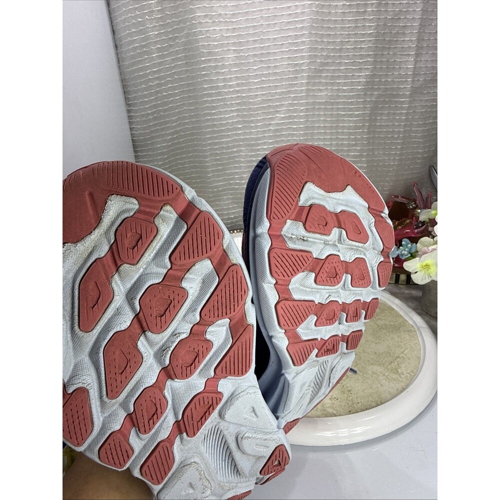 (B2) Hoka One One Women's Running Shoes, Size 8 B Clifton 9 1127896 BBCRM, Blue - Picture 14 of 15